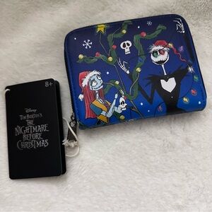 Disney Nightmare Before Christmas Loungefly Wallet: NWT